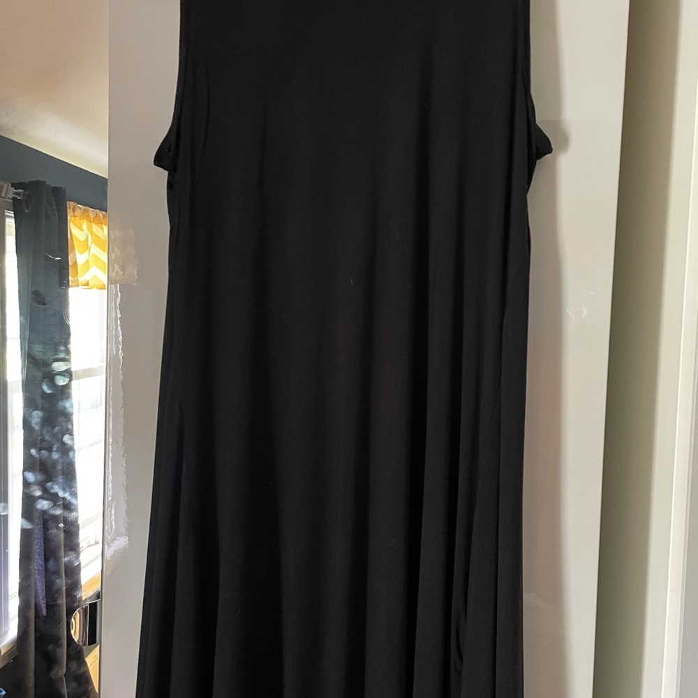 Style & Co black swing dress